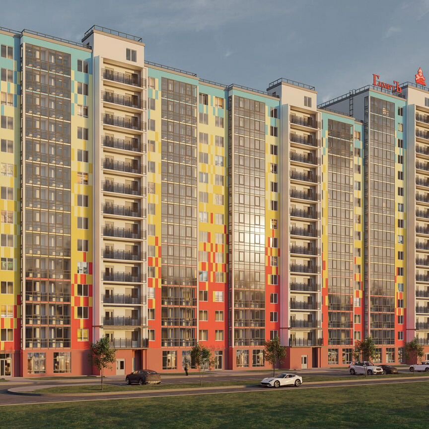 2-к. квартира, 63,8 м², 10/15 эт.