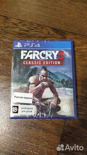 Новый диск Far Cry 3 ps4