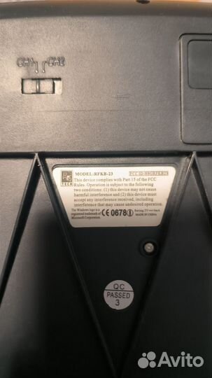 Беспроводная клавиатура и мышь A4tech