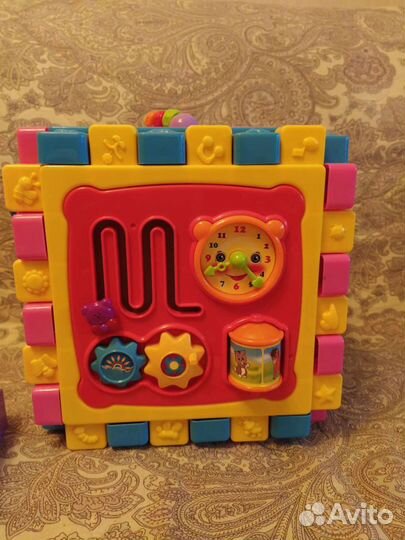 Мультикуб развивающая интерактивная игрушка