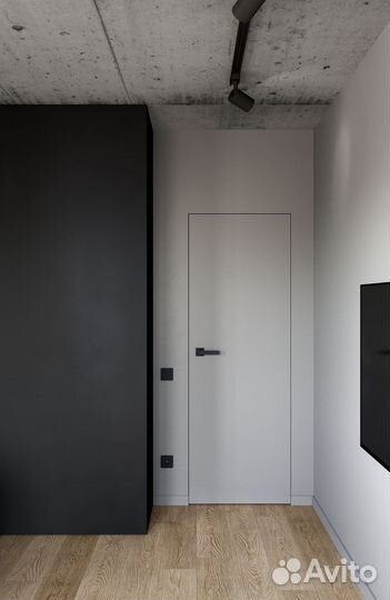 Дверь скрытого монтажа комплект