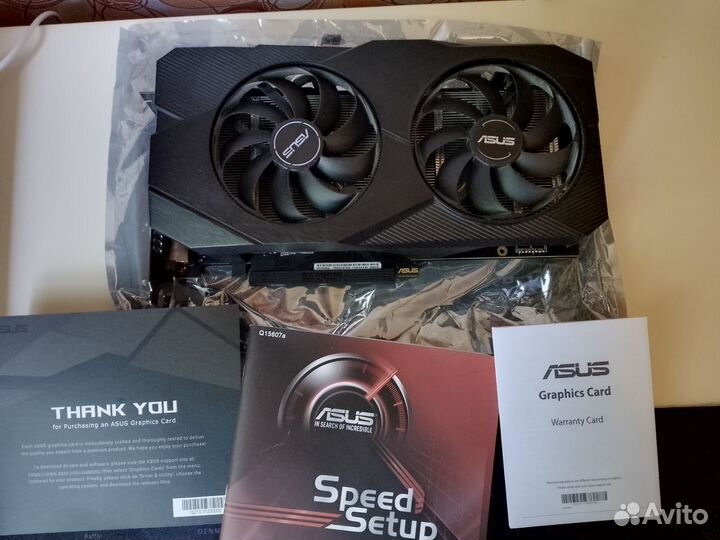 Asus gtx 1660 super OC Видеокарта