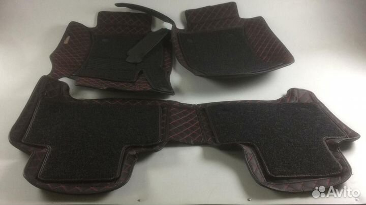 3D Коврики Hyundai Салон Багажник из Экокожи