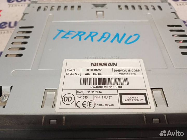 Магнитола Nissan Terrano III (D10) 2014
