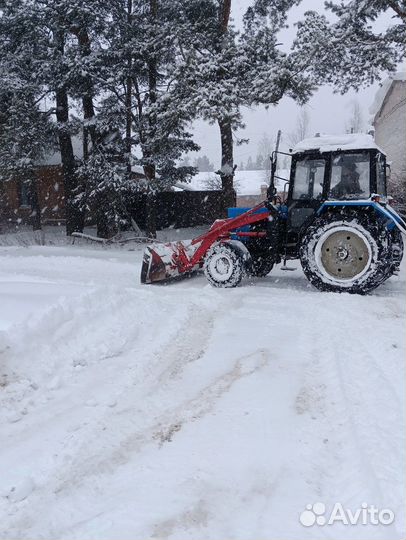 Услуги трактора мтз