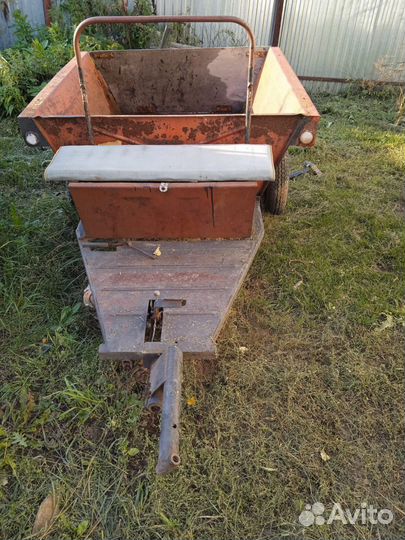 Телега для мотоблока бу