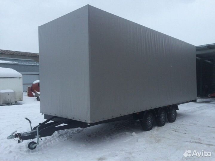 Коммерческий прицеп тентованный