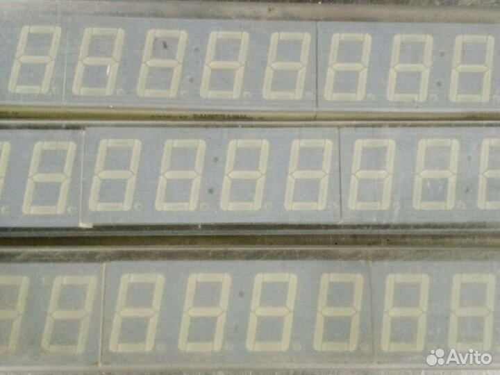 Коллекция семисегментных индикаторов ca56-12srwa