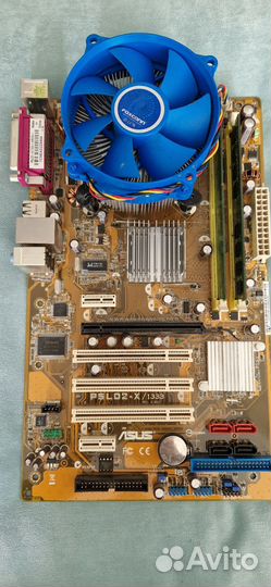 Материнская плата 775 asus