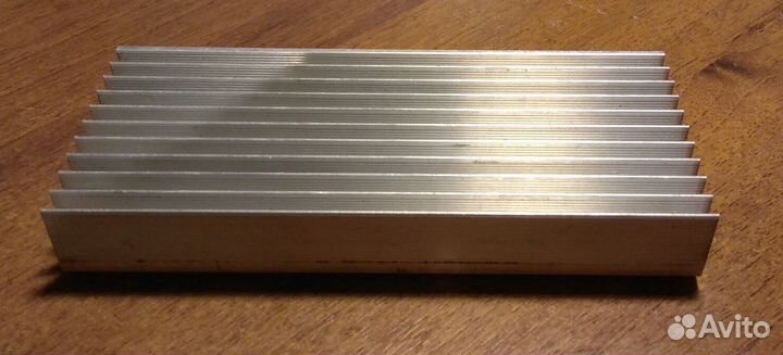 Радиатор алюминиевый 122х53х18, 170гр