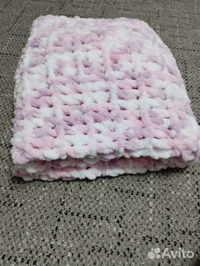 Плед детский плюшевый