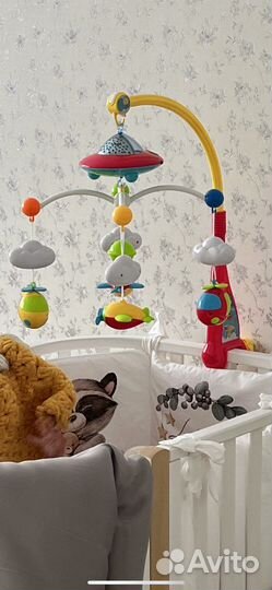 Мобиль на кроватку с проектором