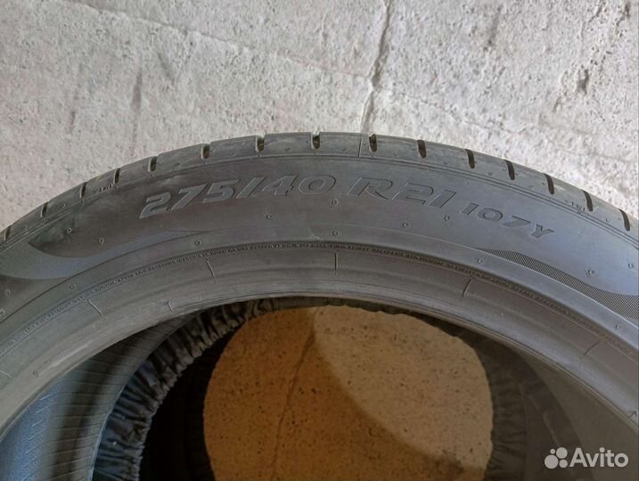 Pirelli P Zero 275/40 R21 и 315/35 R21 107Y