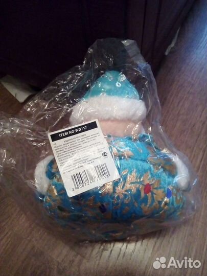 Дед мороз и Снеговик. Пупс. Колпак