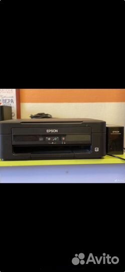 Цветной струйный мфу принтер с снпч