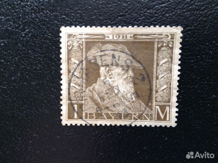 Почтовые марки Германия Бавария 1911