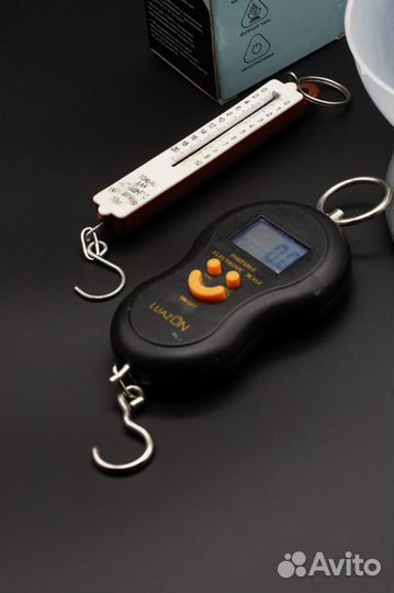 Весы-безмен LuazON LV-402, электронный, до 50 кг