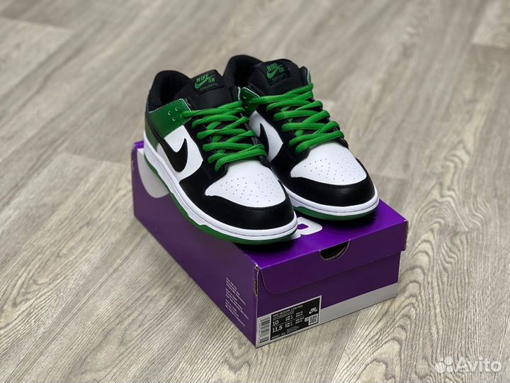 Кроссовки Nike SB Dunk Low Classic Green (36-45)