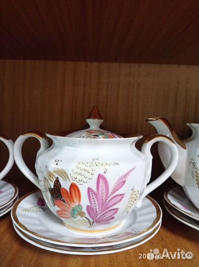 Чайный сервиз СССР Вербилки