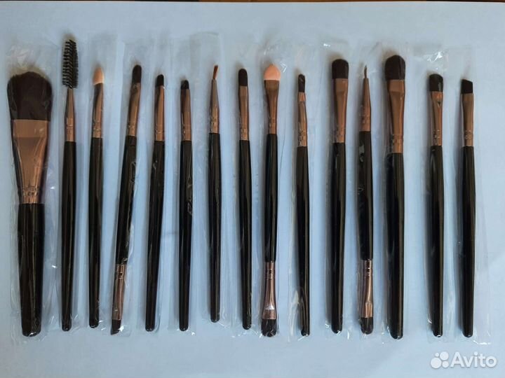 Набор кистей для макияжа из 15 шт
