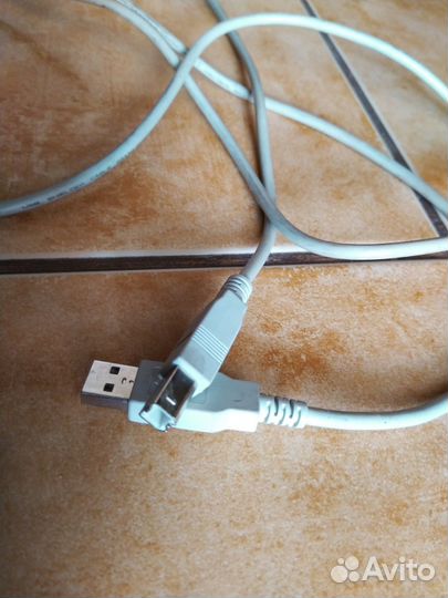 Кабель USB 2.0 (Type A) на (Type B)