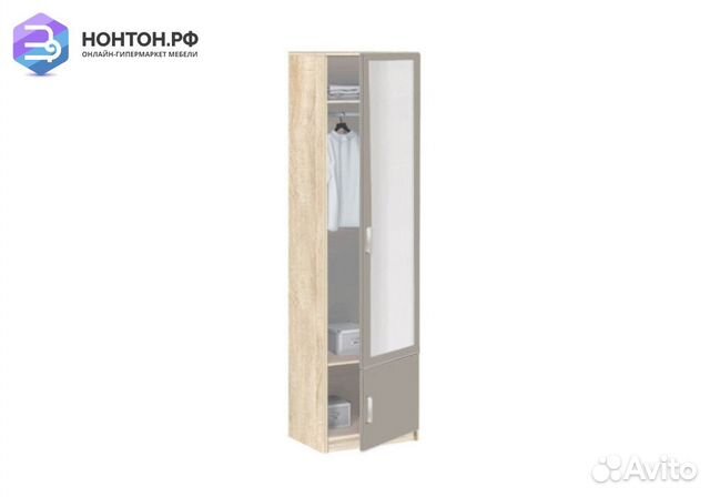 Шкаф с зеркалом Сонома 14.011Z/14.015Z дуб сонома