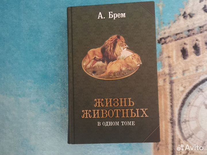 Брем жизнь животных в одном томе