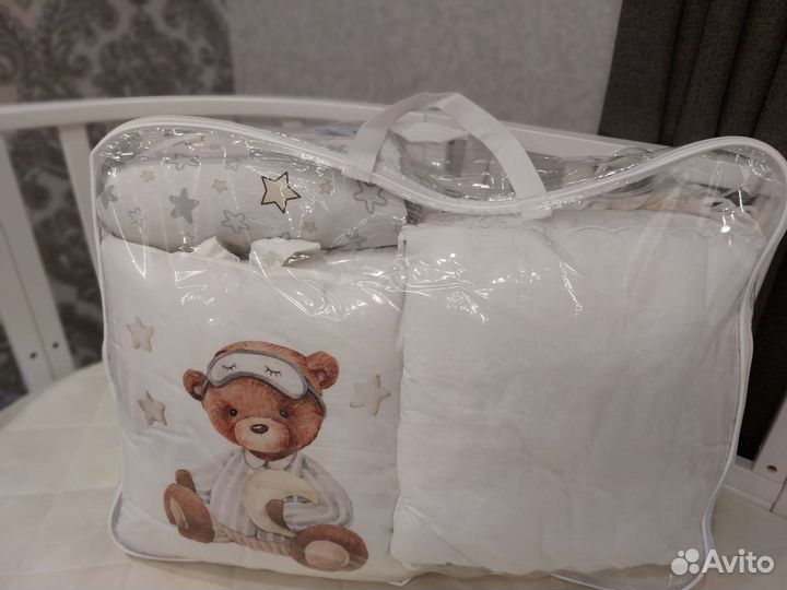 Бортики + постельное