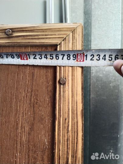 Дверь входная металлическая б/у