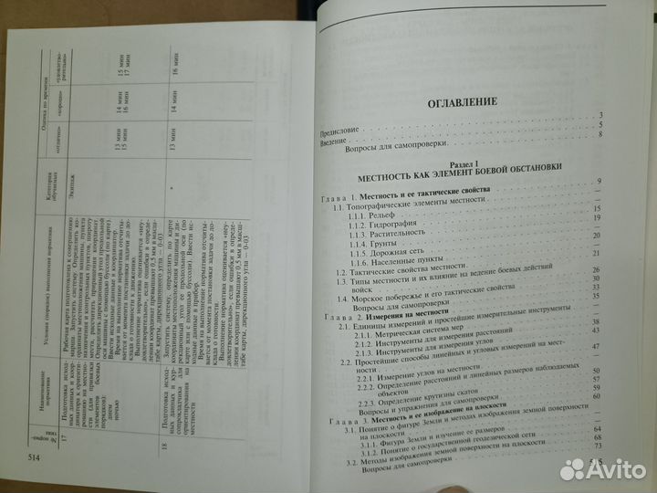 Топография, ориентирование