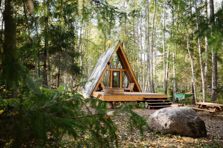 Коттедж 42 м² на участке 3 га