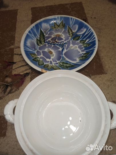 Супница и блюдо