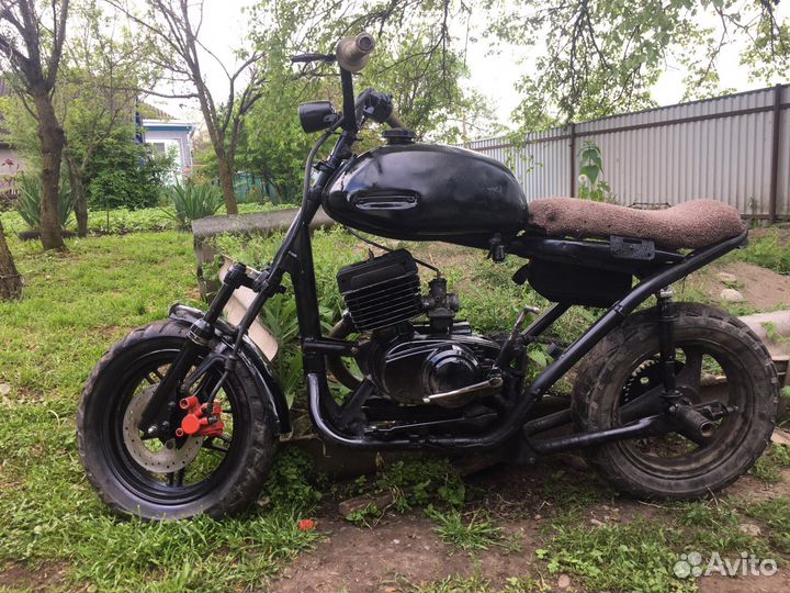 Самодельный мопед
