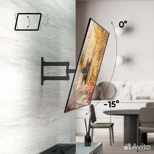 Новый поворотный выдвижной кронштейн для тв