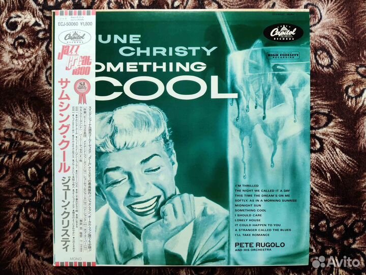 June Christy – Something Cool – вокал джаз винил