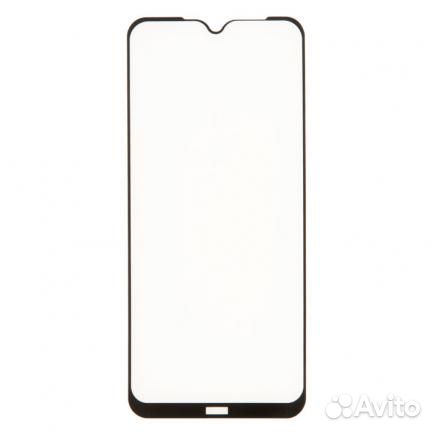 Защитное стекло 20D для Xiaomi Redmi Note 8, черно