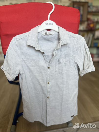 Рубашка на мальчика 134-140