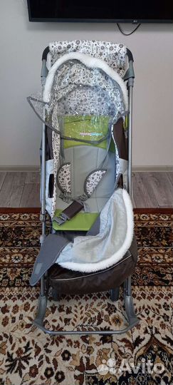 Детские санки коляска с колесами