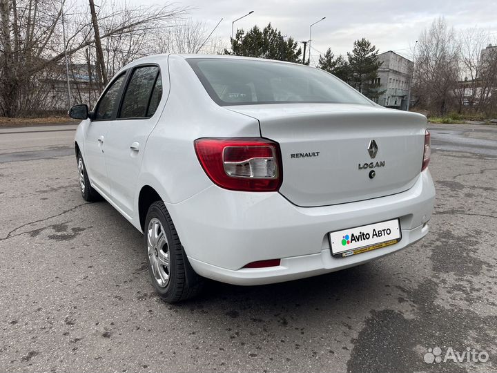 Renault Logan 1.6 МТ, 2017, 82 500 км