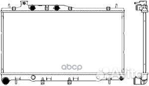 Радиатор subaru legacy 03-09, subaru outback 03
