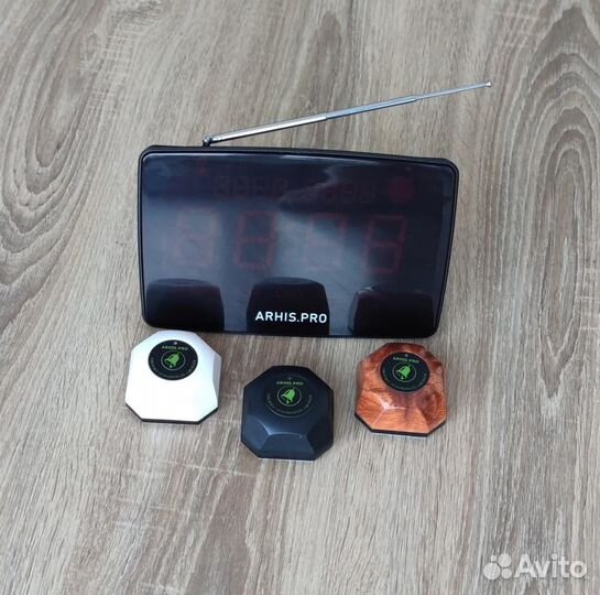 Кнопки вызова официанта Бургер и табло вызова