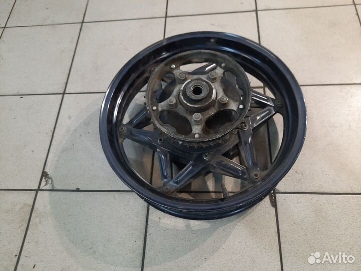 Диск колесный задний в сборе Honda vf 1000