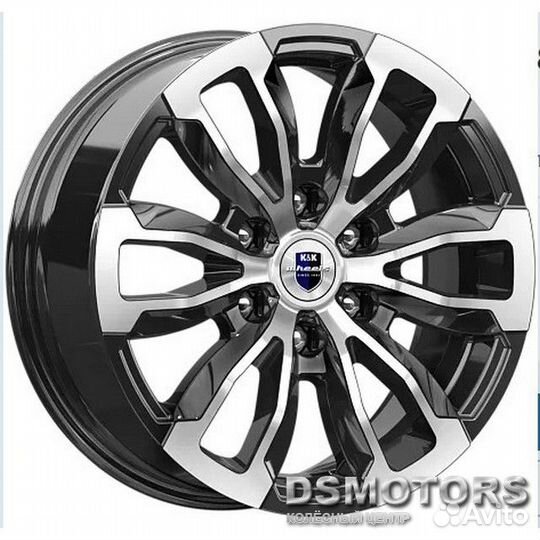 Диски Меконг 7.5/18 6x139.7 ET42 d75.1 алмаз чёрны