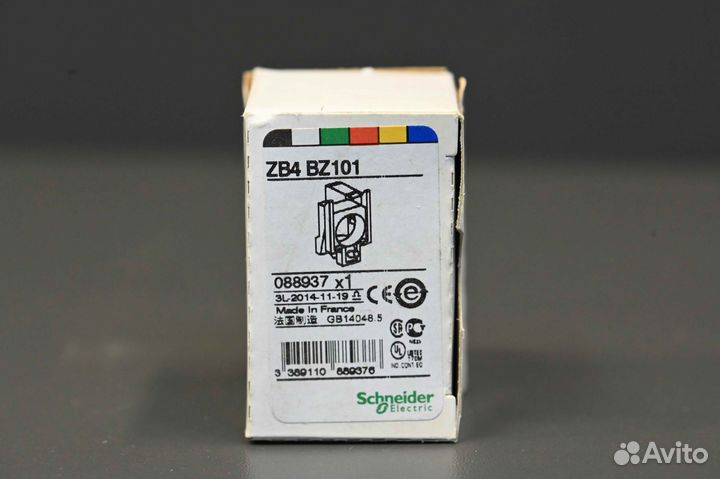 Schneider Electric ZB4BZ101 новое, 6 шт