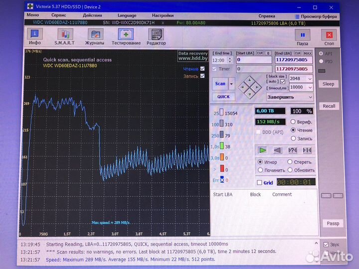 Жесткий диск 6 тб Внешний HDD WD Elements