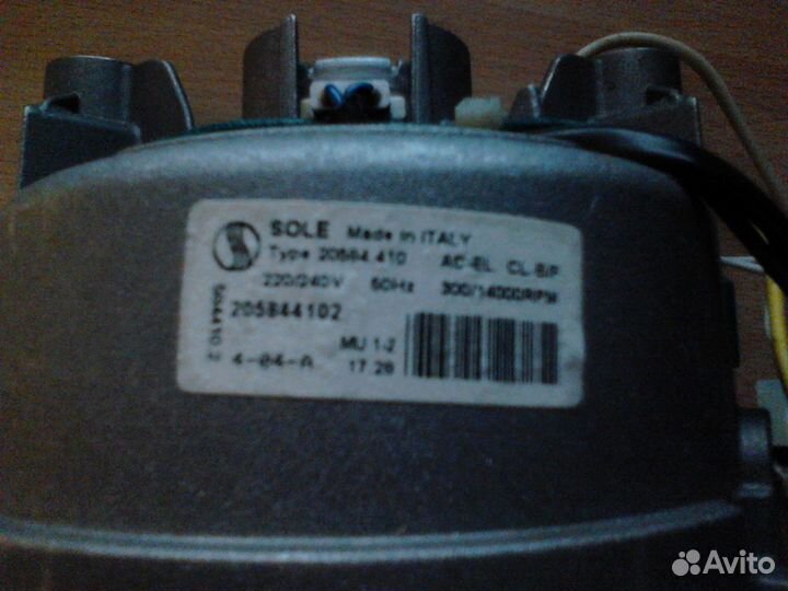 Мотор на стиралку автомат Sole