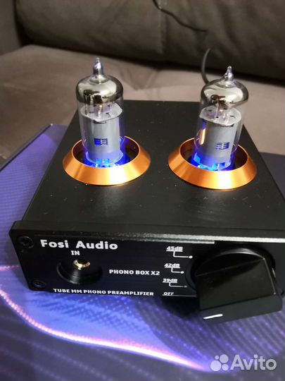 Fosi Audio фонокорректор ламповый