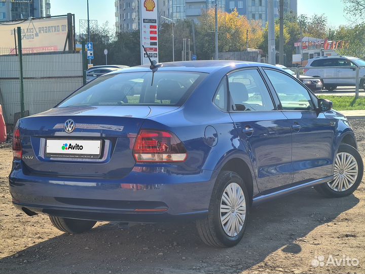 Volkswagen Polo 1.6 AT, 2019, 103 000 км