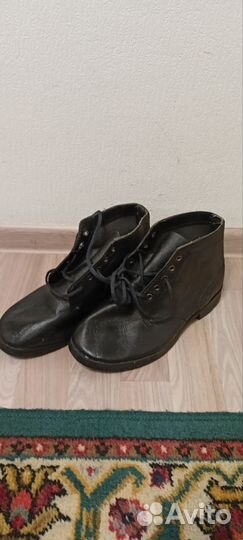 Ботинки рабочие 42 размер на гвоздях СССР