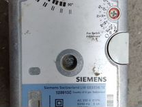 Привод воздушной заслонки вентиляции siemens